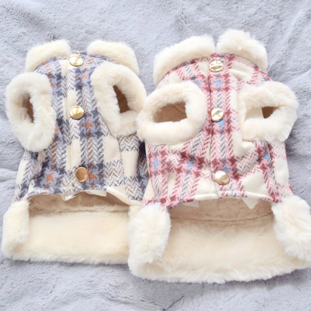 Pet Dog Jacket Chihuahua Clothing Warm Dog Clothes Coat Clothes Vest for Small Medium Dogs