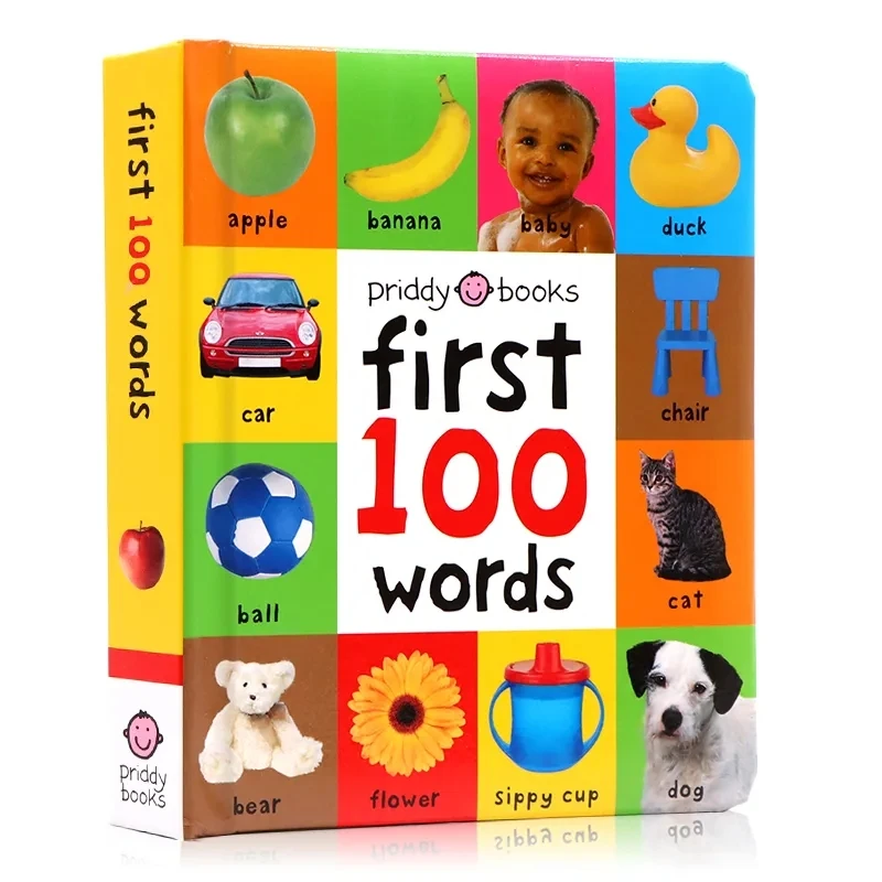 First 100 Words, Baby Children's books aged 1 2 3, English picture book